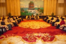 Empfang beim Bürgermeister